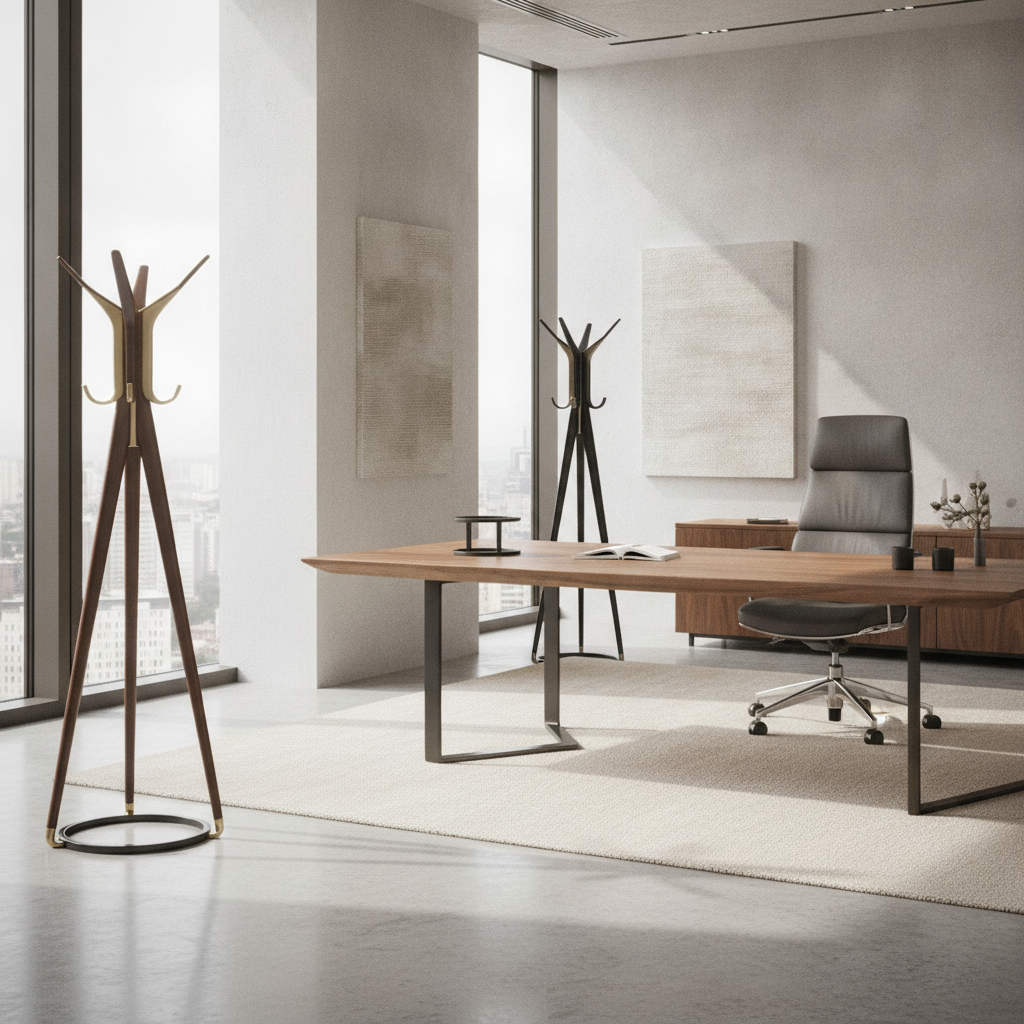 Küçük Ofisler İçin Ergonomik ve Şık Ayaklı Askılıklar